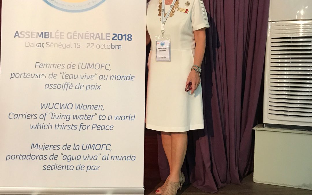 Adventures With Anne – National President Anne-Marie Gorman, November 6, 2018