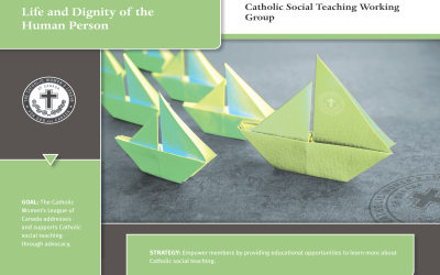 Launch of “Life and Dignity of the Human Person” Resource