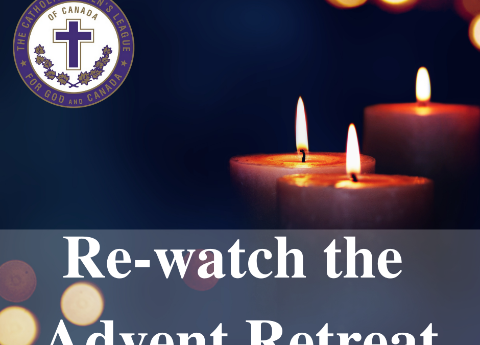 Re-watch the Advent Retreat!
