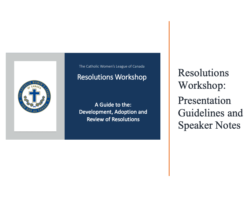 Resolutions Workshop (#833)