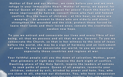 Happy New Year & Prayer for Peace