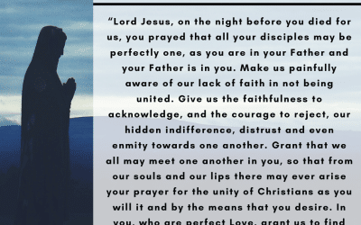 Prayer for Christian Unity