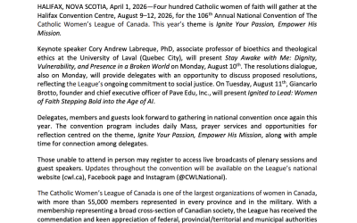 Pre-Convention Press Release (2026)