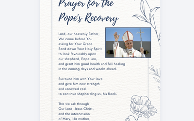 Prayer for the Pope’s Recovery